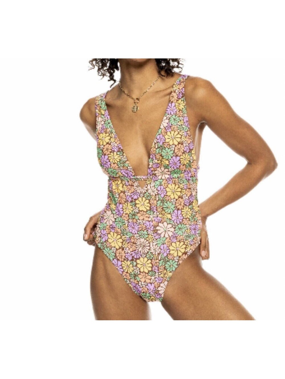 Roxy All About Sol One Piece Multi Size XL